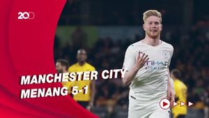 De Bruyne Borong 4 Gol Man City ke Gawang Wolves