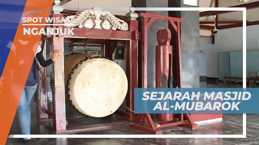 Arsitektur Unik Masjid Al Mubarak, Nganjuk