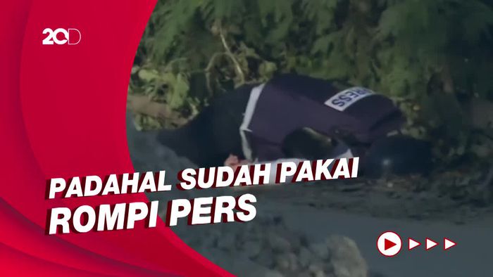Detik-detik Jurnalis Al Jazeera Ditembak Tentara Israel