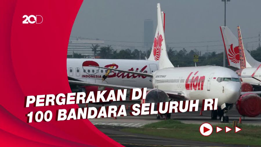 Waw! Pergerakan Pesawat Saat Lebaran 2022 Naik 252% Dibanding 2021
