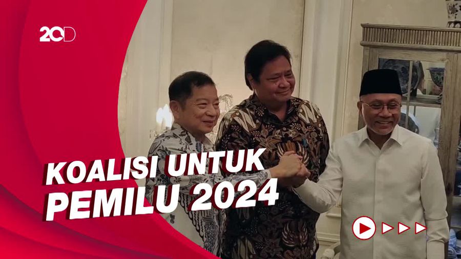 Momen Ketum Golkar, PPP dan PAN Nyatakan Siap Berkoalisi