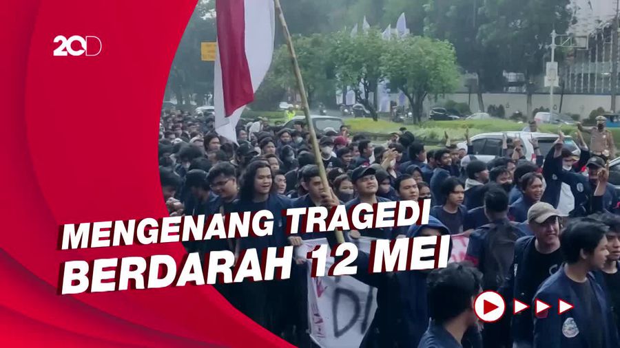 Kenang Tragedi Berdarah 12 Mei, Mahasiswa Trisakti Gelar Aksi