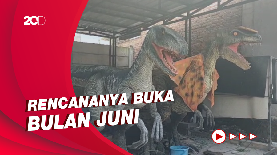 Melongok Pembangunan Wisata Dinosaurus Pertama di Garut