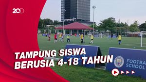 Mengintip Latihan Sekolah Bola Manchester City di British School Jakarta