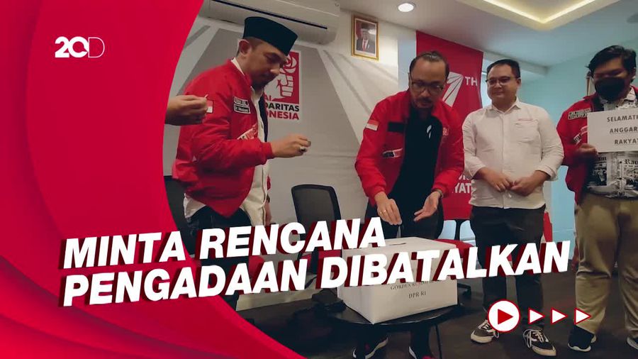 PSI Gelar Aksi Galang Koin, Sindir Pengadaan Gorden Rumdin DPR 