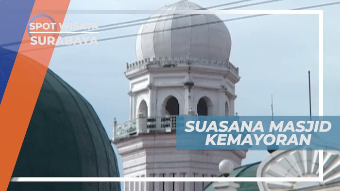 Renovasi Masjid Kemayoran Surabaya, Tak Mengurangi Kemegahannya