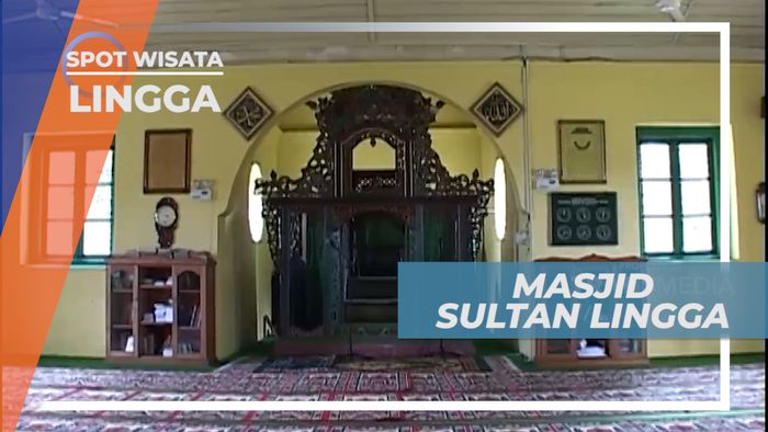 Masjid Sultan Lingga, Berdiri Kokoh Lebih dari 100 Tahun, Lingga