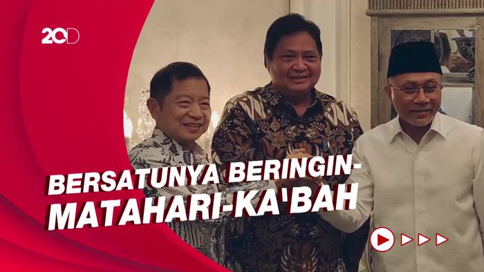 Koalisi Bertiga Bersatu Golkar-PAN-PPP Menuju Pemilu 2024