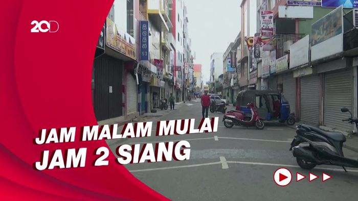 Sri Lanka Relatif Lebih Tenang Usai Berlakukan Jam Malam