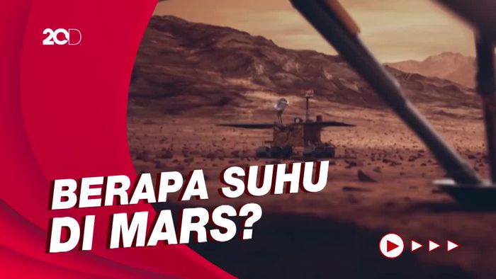 Robot Penjelajah China Hadapi Musim Dingin Pertama di Mars