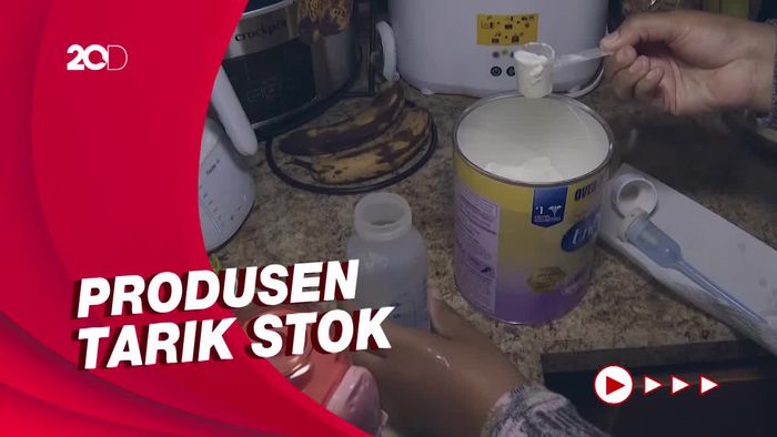 Susu Formula Bayi di AS Langka Akibat Kontaminasi Salmonella