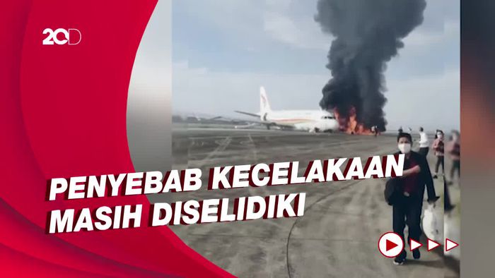 Detik-detik Kecelakaan Tibet Airlines di China, Pesawat Terbakar Hebat