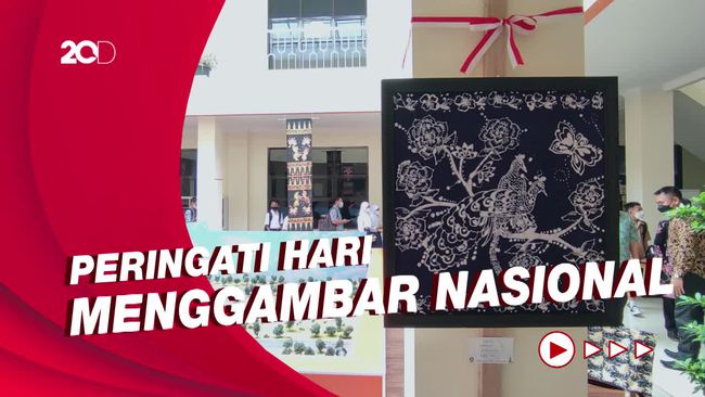 Yuk Intip Pameran Batik Karya Anak Sekolah di Ciamis!