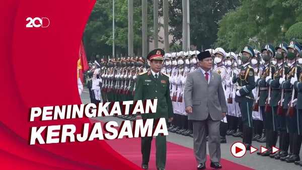 Momen Prabowo Kunker ke Vietnam Bertemu Presiden-Menhan