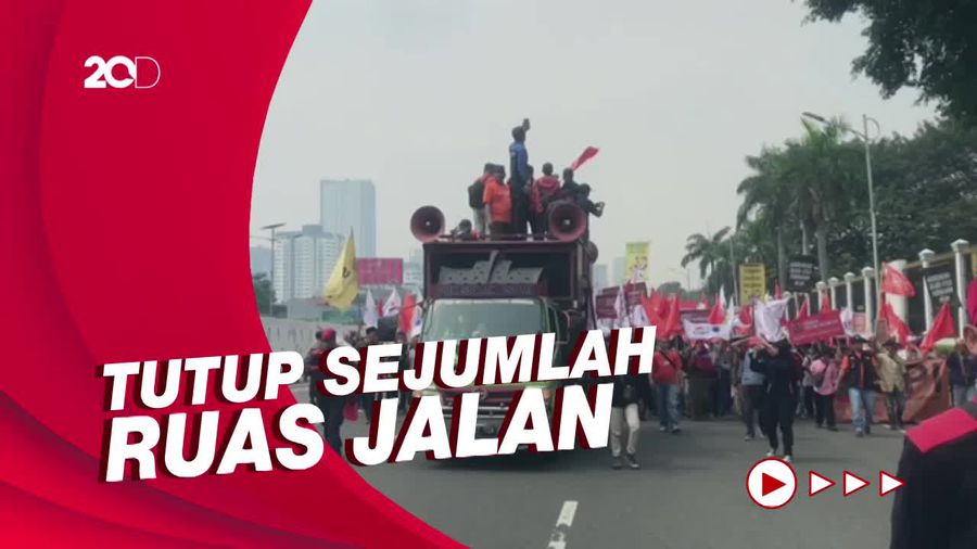 Hindari Jalan Gatot Subroto Jakarta! Ada Massa May Day Fiesta