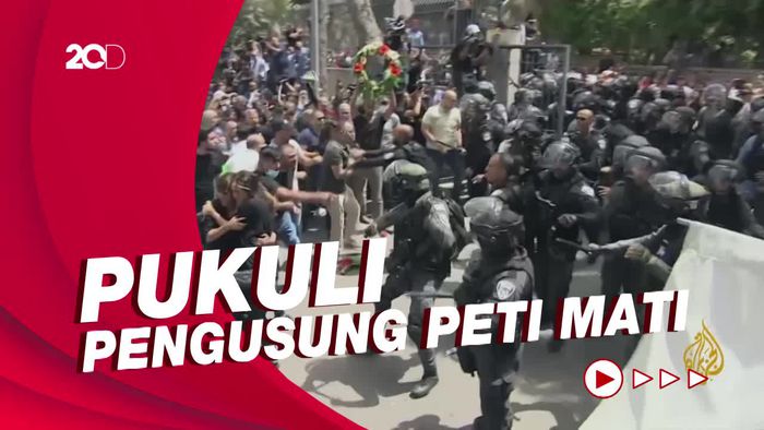 Polisi Israel Serang Prosesi Pemakaman Wartawan Al Jazeera