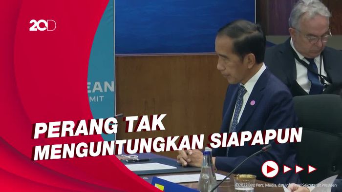 Hadiri KTT ASEAN-AS, Jokowi Minta Perang di Ukraina Segera Diakhiri