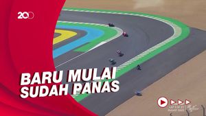 Chaos di Lap-lap Awal MotoGP Prancis