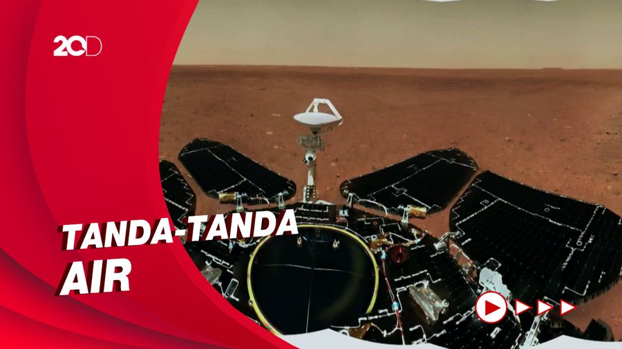 Temuan Terbaru Rover Zhurong di Mars