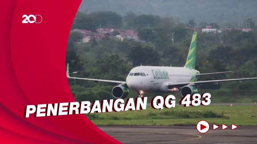 Pesawat Citilink dari Banjarmasin-Jakarta Mendarat Darurat di Semarang