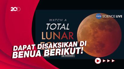 Ini Gambaran Gerhana Bulan Total Blood Moon yang Terjadi 15-16 Mei 2022
