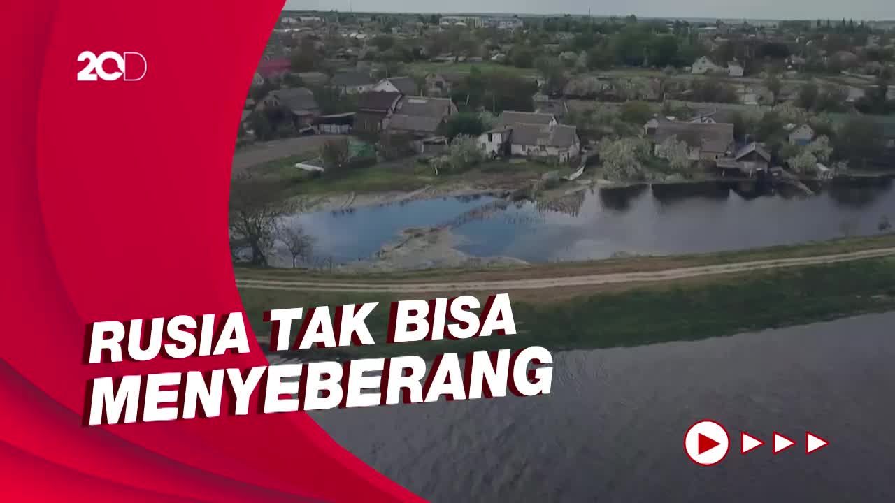 Desa Di Ukraina Ini Selamat Dari Serangan Rusia Gegara Banjir