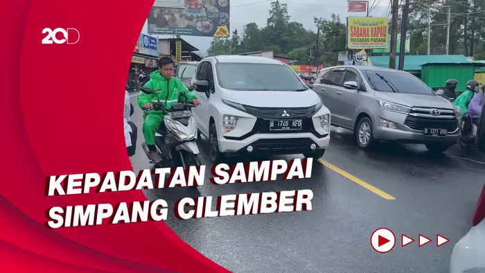 Jalur Puncak ke Jakarta Macet, One Way Diterapkan