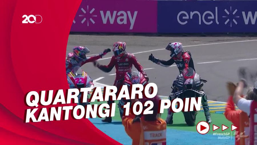 Finis Keempat di Le Mans, Quartararo Masih Puncaki Klasemen MotoGP