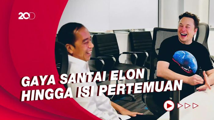 Elon Musk Bertemu Jokowi, Berikut Sederet Hal yang Jadi Sorotan