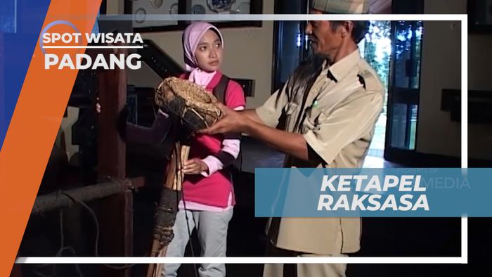 Ketapel Raksasa di Dalam Museum, Padang