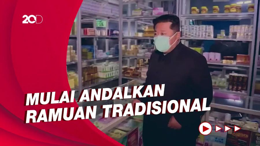 Korut Dilanda Covid-19, Kim Jong Un Cek Stok Obat-obatan di Apotek