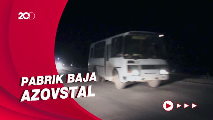 Detik-detik Pasukan Ukraina Dievakuasi dari Benteng Terakhir di Mariupol