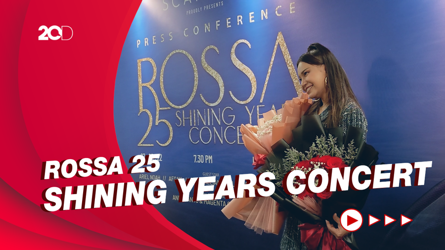 Konser 25 Tahun Berkarya, Rossa Gaet Afgan hingga Ariel NOAH