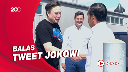 Usai Bertemu Jokowi di Markas SpaceX, Elon Musk: Sebuah Kehormatan