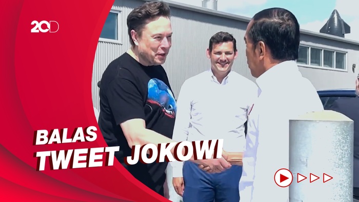 Usai Bertemu Jokowi di Markas SpaceX, Elon Musk: Sebuah Kehormatan