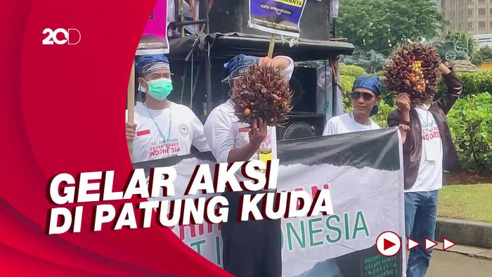 Protes Larangan Ekspor CPO, Petani Sawit Minta Bertemu Jokowi