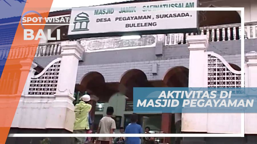 Masjid Pegayaman yang Ramai dan Hidup oleh Para Jamaahnya, Bali