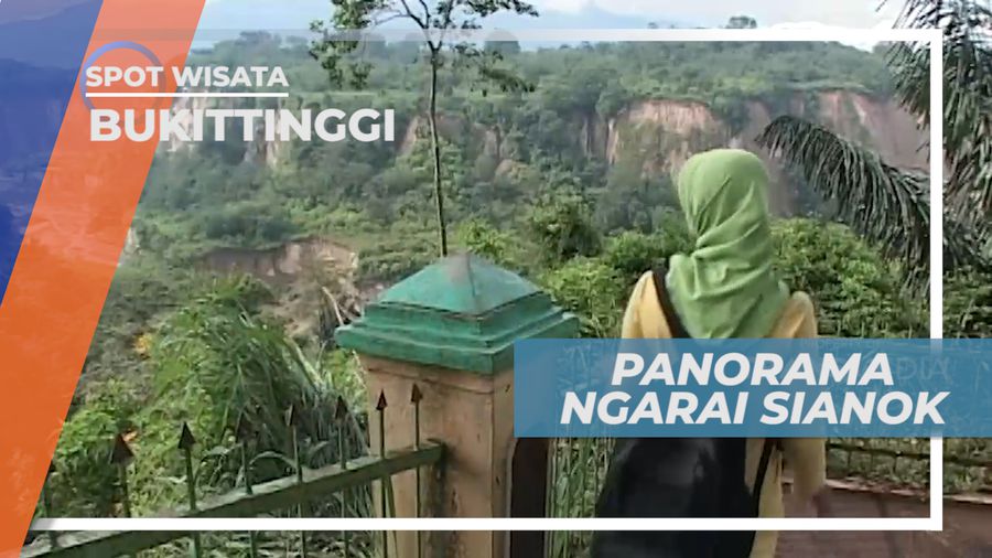Pemandangan Alam Menawan di Ngarai Sianok, Bukittinggi