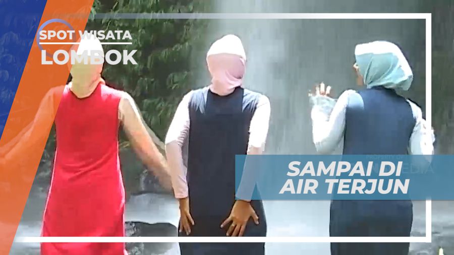 Melepas Lelah di Air Terjun Tiu Kelep, Lombok