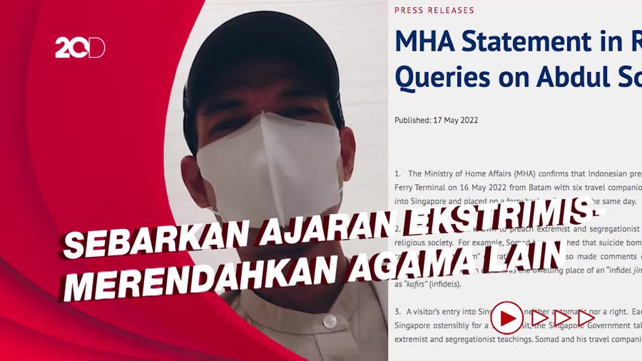 Ini 3 Hal Alasan Singapura Tolak UAS