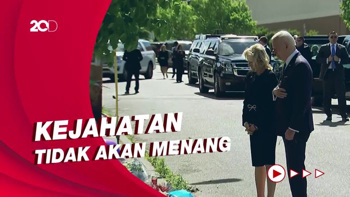 Penghormatan Joe Biden untuk Korban Penembakan di New York
