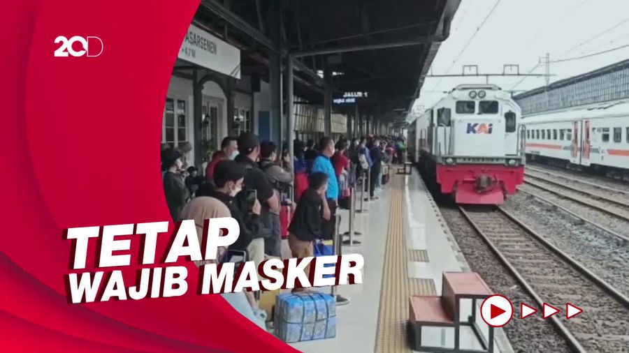 Stasiun Gambir dan Pasar Senen Hapus Syarat Antigen-PCR, Tapi 