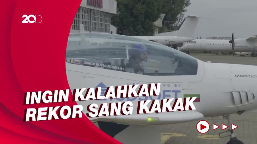 Remaja Inggris Ini Ingin Pecahkan Rekor Terbang Keliling Dunia