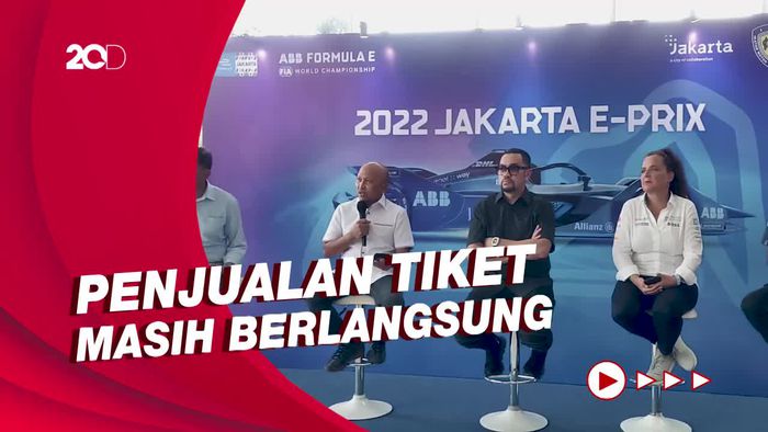 Jakpro: Tiket VIP Formula E Ludes, Tiket Festival Baru Terjual 15%