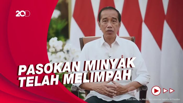 Jokowi Buka Kembali Ekspor Minyak Goreng RI Mulai 23 Mei