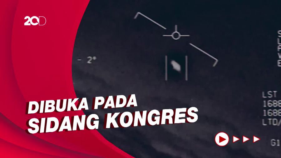 Pentagon Ungkap 2 Video Penampakan UFO Terbaru