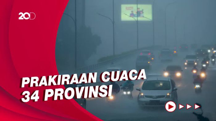Jakarta-Surabaya-Semarang Diprediksi Hujan, Cek Info Selengkapnya di Sini!