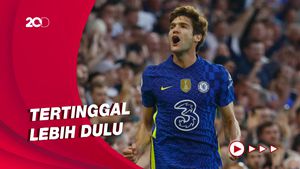 Gol Marcos Alonso Jadi Penyelamat Chelsea dari Kekalahan