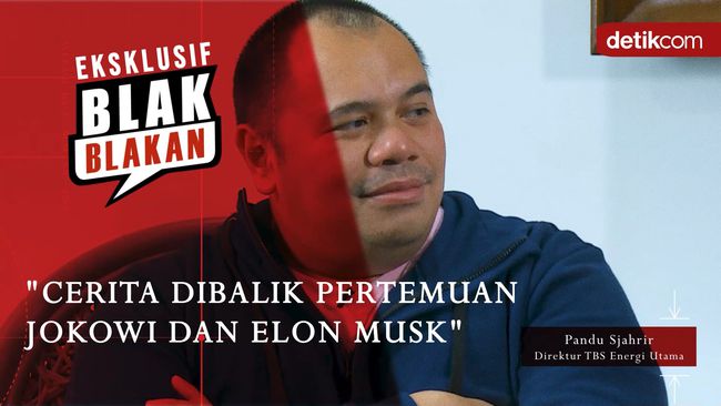 Blak-blakan Pandu Patria Sjahrir: Cerita di Balik Pertemuan Jokowi dan Elon Musk