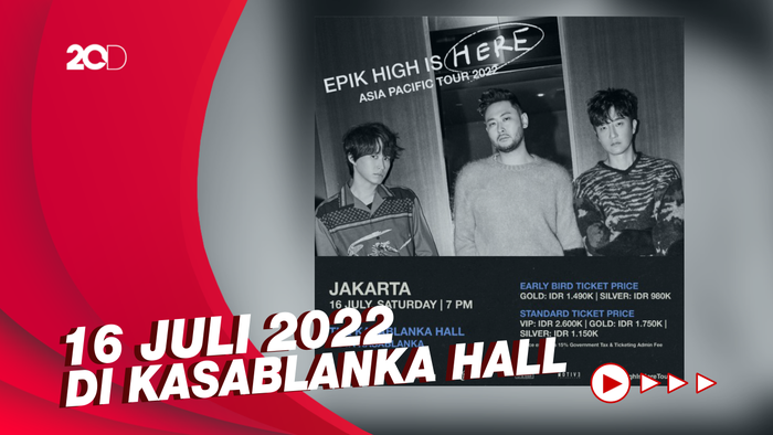 HIGH SKOOL! Ini Harga Tiket Konser Epik High di Jakarta